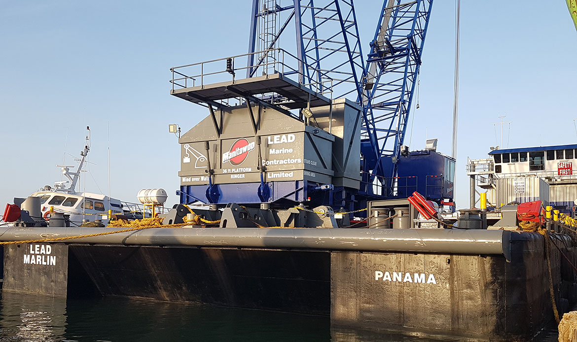 LEAD Marlin — Crane Barge & Pile Driver